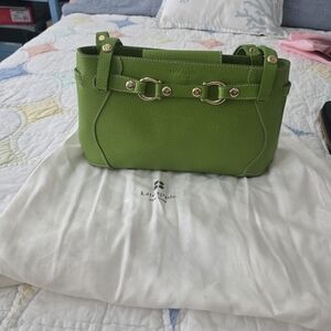 Kate Spade Green Leather Handbag